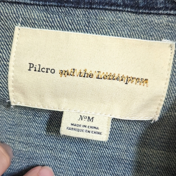 Anthropologie Pilcro Letterpress denim jacket - Picture 6 of 6